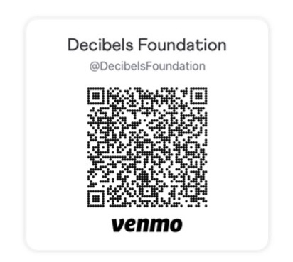 Scanable QR code for Venmo donations